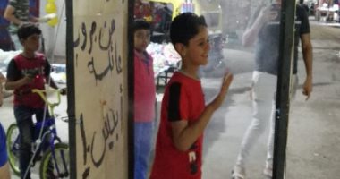 شباب قرية أبيس العاشرة بالإسكندرية يصممون بوابة للتعقيم التلقائى من كورونا