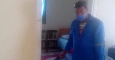 صور.. تعقيم وتطهير لمبنى منطقة البحر الأحمر الأزهرية للحد من انتشار كورونا