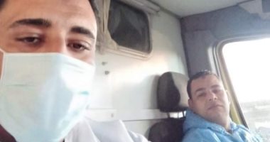 الجيش الابيض محمد حسن بهيئة إسعاف الجيزة فى مواجهة كورونا