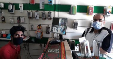 حملة بالإسماعيلية للتأكد من التزام أصحاب المحال بارتداء الكمامات.. صور