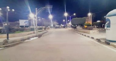 محافظ كفر الشيخ يتابع انتظام حظر التجول ليلا بالشوارع.. صور