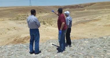 إعادة تأهيل طريق رأس النقب ودراسة إنشاء سد الطيبة بوسط سيناء 