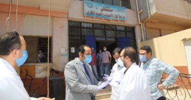 صور.. بدء عمل لجان المتابعة اليومية للمستشفيات بمحافظة المنوفية