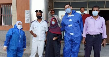 تعافى مُسنة 72 عاما من كورونا داخل مستشفى ناصر العام ببنى سويف