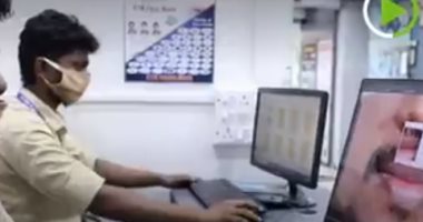 مراكز لتصميم أقنعة وكمامات تحمل ملامح الوجه فى الهند.. فيديو