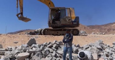 "الرى": استئناف العمل فى حماية طابا والترابين من أخطار السيول