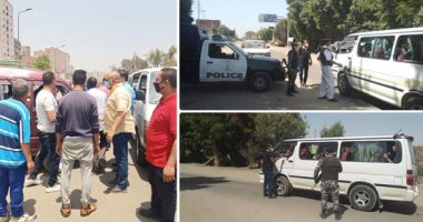 صور.. حملات على المواقف لضبط المخالفين لقرار ارتداء الكمامة.. الجيزة تضبط 362 سيارة وتسحب تراخيص السيرفيس 6 أشهر وتطبق عقوبة الغرامات المالية.. وتوزيع وسائل الحماية على الركاب والسائقين من السبت الماضى مجانا