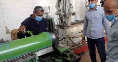  تدشين ورشة لإصلاح وصيانة محابس مياه الشرب والصرف الصحى بسوهاج