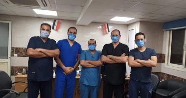 خروج 4 حالات بعد شفائهم من كورونا بمستشفى قها وارتفاع أعداد المتعافين لـ248 