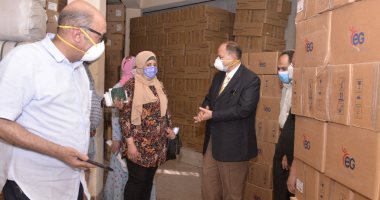 محافظ أسيوط يترأس لجنة التفتيش على مخازن الأدوية والمستلزمات الطبية