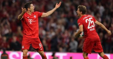 مولر يضيف ثانى أهداف البايرن ضد دورتموند فى الدقيقة 32 بالسوبر الألمانى