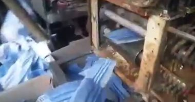 مصانع بير السلم تستغل أزمة كورونا لتصنيع كمامات غير مطابقة للمواصفات وبيعها للمواطنين