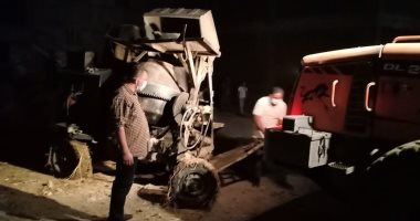 صور.. التحفظ على خلاطة مبانى لكسر الحظر وفض عزاء بمركز الزقازيق