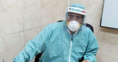الجيش الأبيض.. خالد أخصائى تحاليل بمستشفى جراحات اليوم فى مواجهة كورونا
