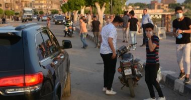 سحب 13 رخصة من قائدى السيارات لعدم ارتداء الكمامة  وغلق وتشميع  6 محلات بكفر الزيات
