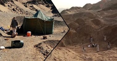 أمن أسوان يحبط محاولة تهريب 5 أطنان أحجار لخام الذهب 