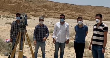 تواصل أعمال مشروع حماية مدن جنوب سيناء من السيول