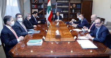 ميشال عون يلتقى رئيس الحكومة اللبنانية بشأن مفاوضات صندق النقد الدولى