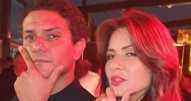 نجلاء بدر تهنئ آسر ياسين على نجاحه فى مسلسل "بـ100 وش".. صور