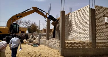 محافظ أسيوط : إزالة تعديات على أملاك الدولة وحملات تطهير ونظافة بالمراكز