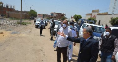 إحالة مديرى التنظيم ورئيس حى للتحقيق لتقاعسهم فى تنفيذ قرارات الإزالة بالمنيا
