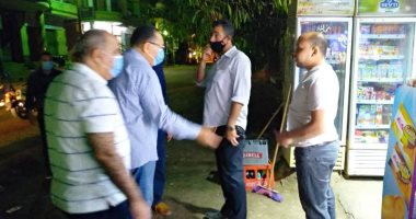 محافظ الشرقية يغلق 7 محال و ملعب خماسى واستوديو تصوير مخالفين للحظر