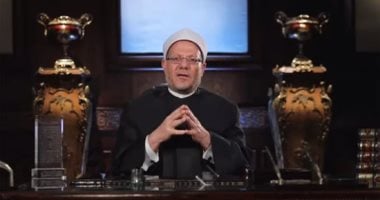 بعد قليل مفتى الجمهورية يوجه كلمة تليفزيونية حول الأوضاغ الراهنة ودعم الدولة