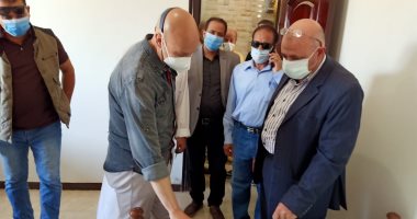 وكيل "صحة الشرقية" يعاين فيلا تبرع بها مواطن كمقر لعزل مرضى كورونا