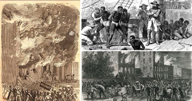 قتل "فلويد" يعيد فصول العنصرية بأمريكا للأذهان.. إعلان "لينكولن" تحرير العبيد عام 1862 يشعل حرب أهلية فى العام التالى..المواطنون البيض أحرقوا المبانى الحكومية والعسكرية.. والتخريب طال ممتلكات ودور يتامى "السود"