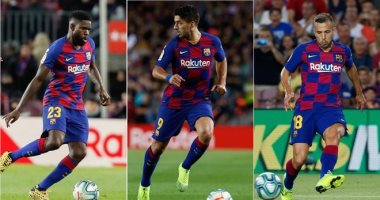 ثلاثي برشلونة مهدد بالغياب عن موقعة ليجانيس بالدوري الإسباني