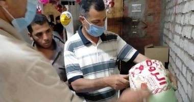 صور.. ضبط مصنع آيس كريم بدون ترخيص ولحوم مجهولة المصدر فى حملة تموينية بالمنيا