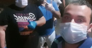 شباب قرية السلاطنة بالشرقية يدشنون حملة تطهير لمواجهة فيروس كورونا