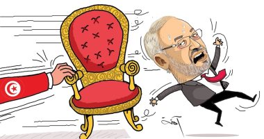 كاريكاتير صحيفة إماراتية..  رسالة للتوانسة: اسقطوا الغنوشى تستردوا سيادتكم
