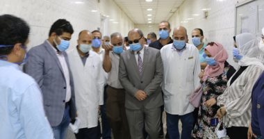 محافظ المنوفية يوجه باستكمال نواقص المستلزمات بمستشفيات العزل