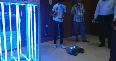 طلاب جامعة الطفل بالزقازيق يبتكرون أحهزة تعقيم باستخدام الأشعة البنفسجية