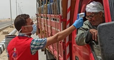 كمائن الصحة تحكم الرقابة على طرق شمال سيناء.. صور
