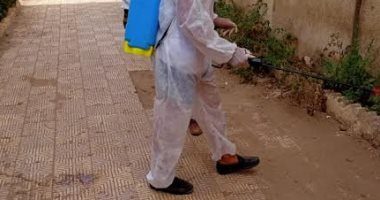 حملات لرش وتطهير الشوارع والمنشآت ورفع 567 مخالفة بالمنيا والبحيرة