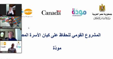 التضامن: انطلاق مشروع "مودة "لتدريب الشباب اون لاين للحفاظ على كيان الأسرة
