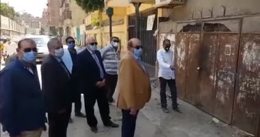 محافظ الجيزة يقود حملة لفتح الجراجات المغلقة بالعمرانية.. صور
