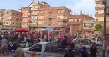 خوفا من كورونا.. قارئ يشكو من التزاحم الشديد بسوق قرية القضاة بالشرقية