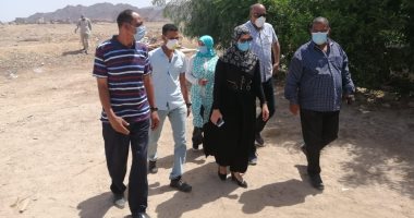 مدينة سفاجا يشكل لجنة لحصر التعديات فى منطقة عمارات أبوالنصر وإزالتها (صور)