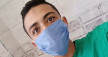 الجيش الأبيض.. "محمد" تمريض تخدير  بمستشفى المنيا الجامعي فى مواجهة كورونا