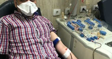 جامعة أسيوط تستقبل أول متبرع للبلازما المستخدمة فى علاج مصابى كورونا