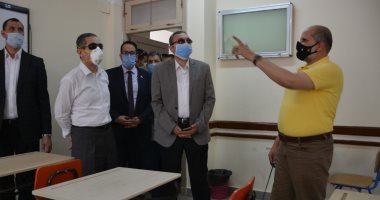 120 بوابة تعقيم وخط ساخن استعدادا لامتحانات الثانوية العامة بالغربية