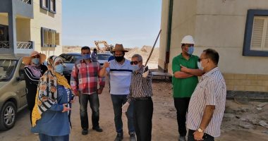 سكرتير عام بورسعيد: توصيل المرافق للمرحلة الثالثة للإسكان الاجتماعى.. صور