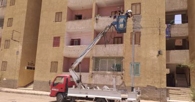 محافظ سوهاج: استغلال ساعات الحظر فى أعمال التجميل ورفع كفاءة الكهرباء.. صور