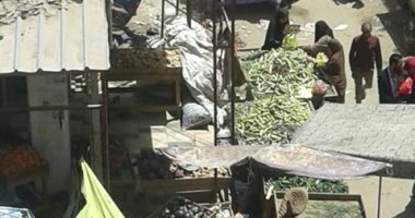 شكوى من انتشار الباعة الجائلين بمنطقة الشيخ رضوان بالفيوم