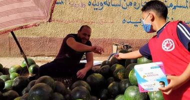 الشباب والرياضة بالغربية تواصل توزيع الكمامات على المواطنين مجانا .. صور 