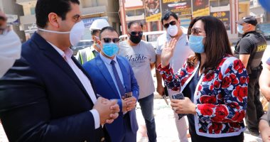 محافظ دمياط تتفقد أعمال تطوير ورفع كفاءة طريق الدكتور على مصطفى مشرفة 