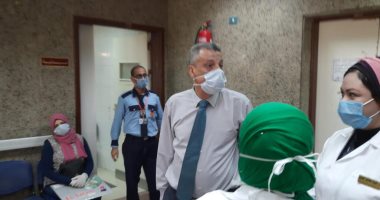 جولة مفاجئة لمدير تأمين صحي بني سويف لتفقد الإجراءات الوقائية
